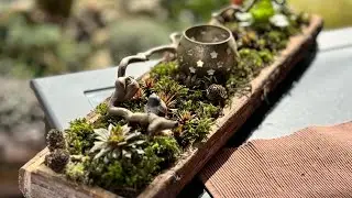 Composition/decor of stone roses/rejuvenation for a gazebo/garden 🌟My new composition 🌟10 thousan...