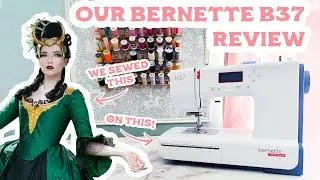 Our bernette b37 Review - Our First bernette Cosplay Sewing Machine!