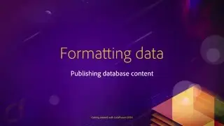 04 Publishing database content ## 06 Formatting data