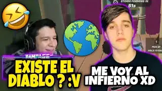 RAMPAGE HABLA DEL ORIGEN DE LA HUMANIDAD 😂 con KOD y Slayer🔥