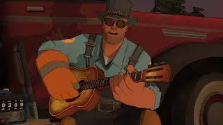 [SFM] - Meet the BLU, Cel-Shaded Engineer