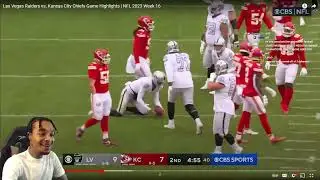 FlightReacts Raiders vs. Chiefs 2023 Week 16 Highlights