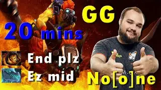 Batrider mid by No[o]ne | Dota 2 gameplay 7.26