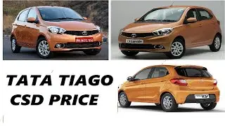 CSD (Canteen Stores Department) TATA Tiago Cars Price in 2021 India