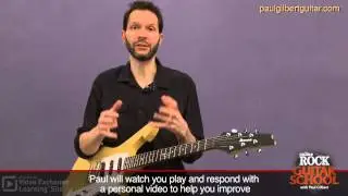 Guitar Lessons with Paul Gilbert: String Bending
