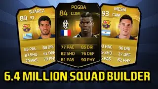 FIFA 15 - MESSI ! AMAZING SQUAD BUILDER! FIFA 15 ULTIMATE TEAM!