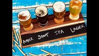 Craft a DIY Beer+ Flights Tasting Tray