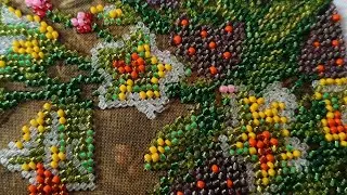 Вышивка бисером.Техника вышивки в 2 прокола. Видео для начинающих
