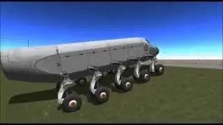 KSP Infernal Robotics - Hauler Wheel Test