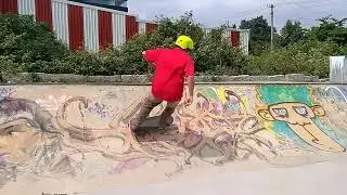 Surfskate at Holystoke Cave Skatepart