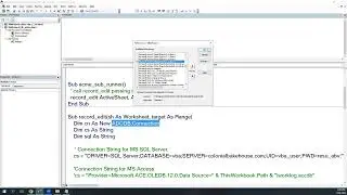 Inserting data into SQL Server with VBA