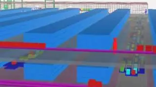 Logistics Simulation Automated Warehouse