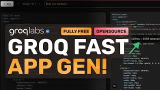 GroqLabs Llama 3.3 AppGen : This SUPER-FAST Coder can Generate Apps in MILLISECONDS!