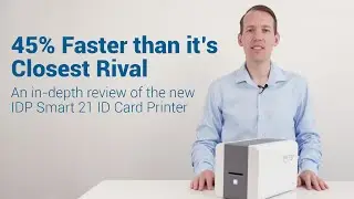 IDP Smart 21 ID Card Printer Review - The cheapest ID card printer on the market!