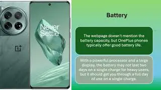 OnePlus 12 (Flowy Emerald, 16GB RAM, 512GB Storage) Review