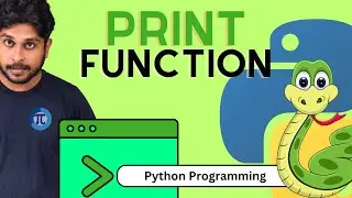 19. Print Function | Python Programming | Sinhala