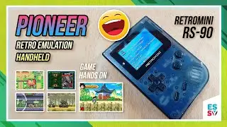 2023 Retromini RS90 Hands-On GBA + OpenDingux