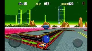 Sonic Cd Mobile Gameplay Walkthrough Part 4 Quartz Quadrant Zone