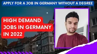High Demand Jobs In Germany | Apply for a Job in Germany Without A Degree | DE Vocational Training