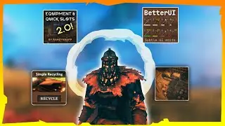 Valheim Mods Showcase - Top 4 Most Downloaded  QOL Mods | BetterUi, CraftingWithContainers and more