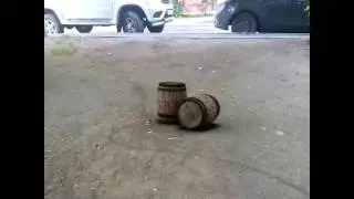 Жесть, бочки с порохом взорвались