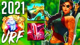 PENTAKILL SAMIRA URF - My URF 2021 Best Moments #21