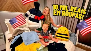 FIZ O ENXOVAL DO TOM NOS EUA 🇺🇸😍 mostrei OS PREÇOS!!