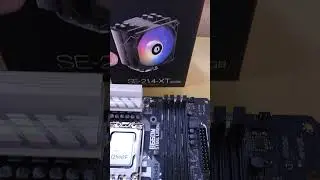 Installing the Id-coling SE-214-xt cooler! 