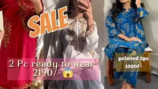 2pc Embroidered Summer Dresses under 2,000? |Cheapest rates| Buy or not? #onlineshopping