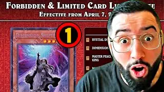 TCG BANLIST IS HERE! THEY DESTROYED EVERYTHING???
