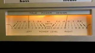 Marantz PM200 vintage amplifier VU-meters (Better quality)