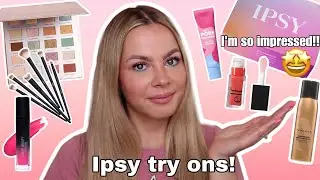 AUGUST 2024 IPSY, BOXYCHARM & ICON BOX TRY ONS/FIRST IMPRESSIONS!
