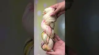 Пряжа для вязания ручного крашения