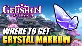 Genshin Impact - Where To Get Crystal Marrow (Inazuma Material)