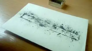 магнит и опилки