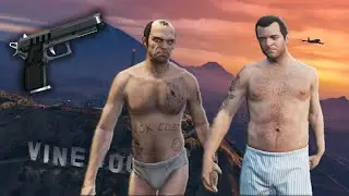 Is It Possible To Beat GTAV With Only The Starting Pistol!?