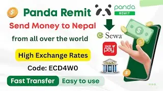 Panda Remit: Send Money to Nepal in a few steps with high exchange rate | Get best offer 