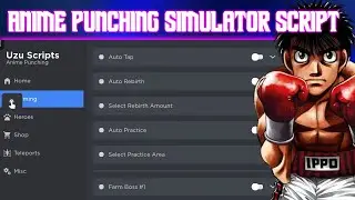ANIME PUNCHING SIMULATOR SCRIPT FOR ARCEUS X /MOBILE AND PC