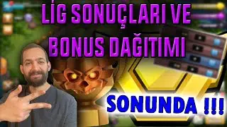 3 KLANIMIZIN LİG SONUCU & BONUS DAĞITIMI CLASH OF CLANS