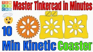 Make A Tinkercad Kinetic Coaster Laser Cutting 10 Minutes