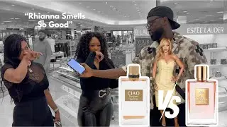 Women react to Rhianna's Signature Scent Vs Arabian Dupe