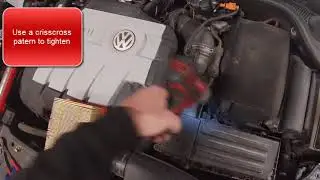 Changing an air filter