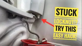 How To Remove a Stuck Locknut