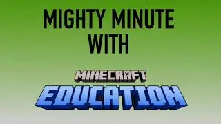 Mighty Minute with Minecraft: Download a World from Google™ Drive
