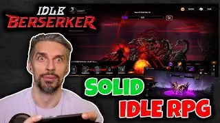 Stylish and Fun - IDLE BERSERKER // Review of Idle and Incremental Games