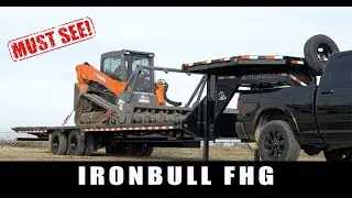 IronBull FHG Hydraulic Dovetail Equipment Trailer | Norstar Company