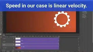 Keyframe animation in the Photoshop timeline