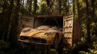 Abandoned Pagani Zonda Restoration | Full ASMR (Insanely Satisfying)