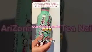 The iconic AriZona cherry blossom design was inspired by the CEO's wife and son