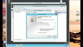 Forest Trust Server 2012
